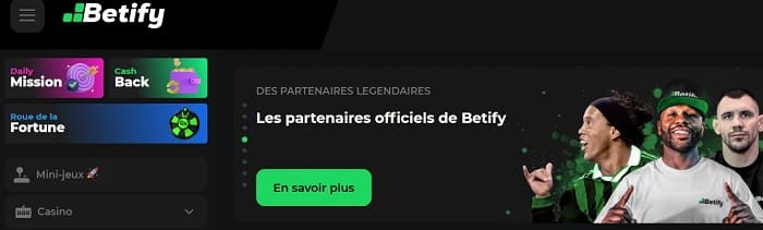 betify bannière