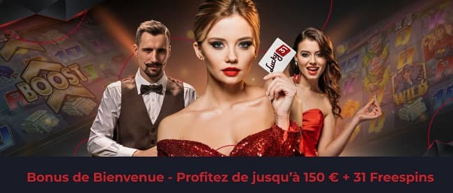 bonus bienvenue lucky 31