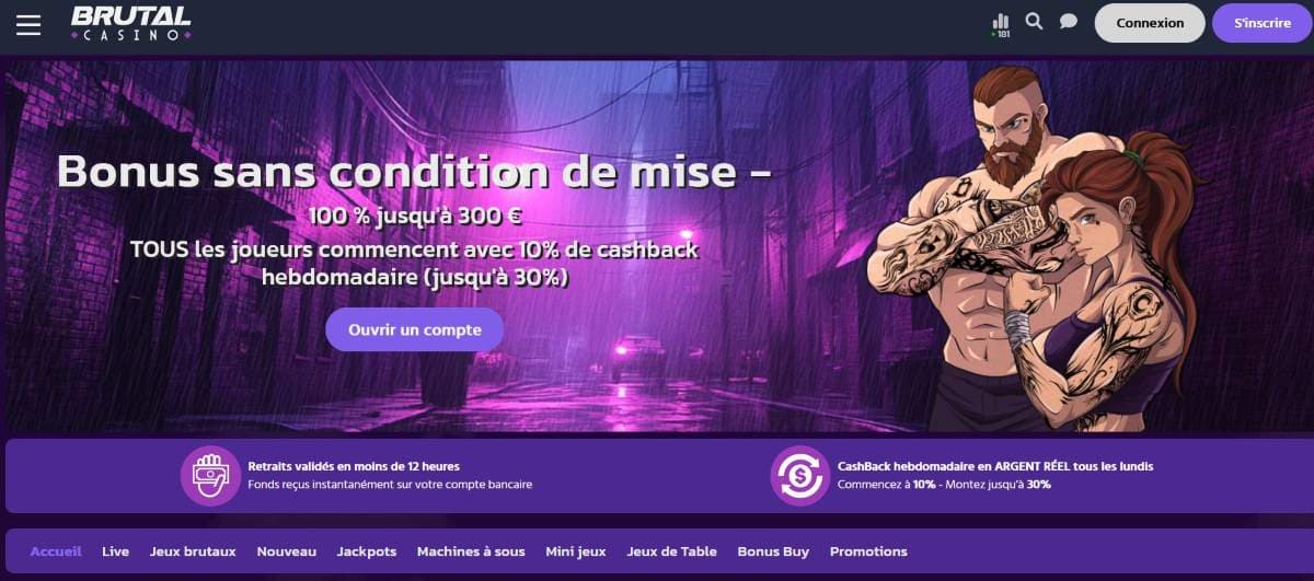 Brutal Casino - Aperçu