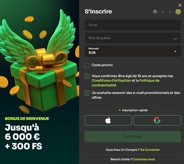 inscription holyluck