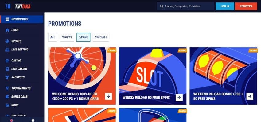 Machines à sous Tikitaka