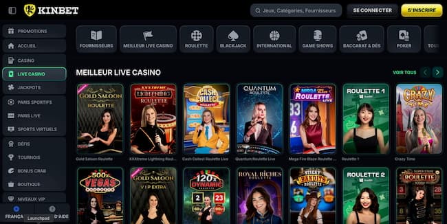 casino live, ou comment recréer l'ambiance d'un casino physique chez soi