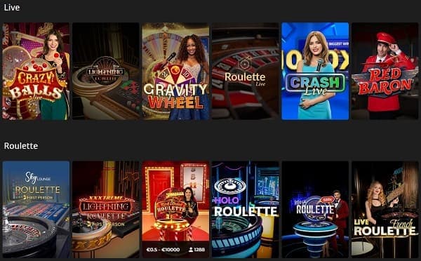 live casino extra