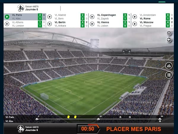 paris sports virtuels