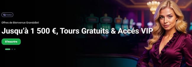 bonus bienvenue Grandz Bet