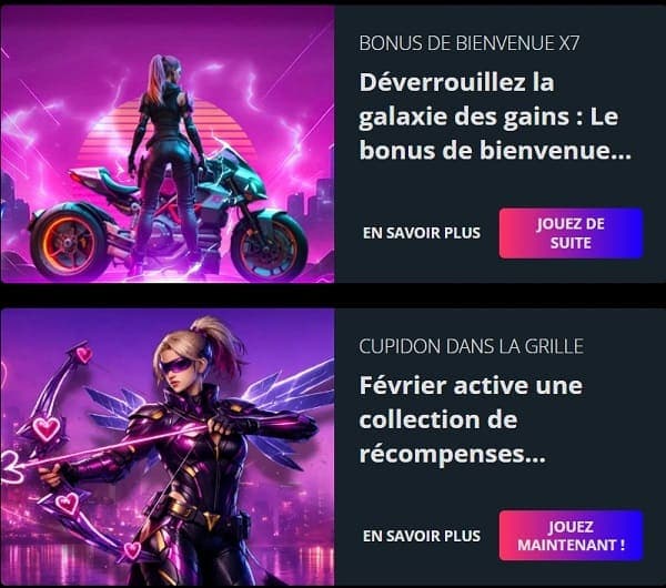 bonus x7
