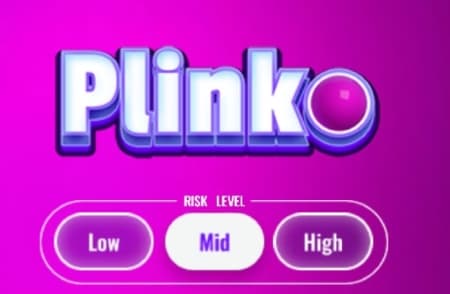 Les niveaux de risques au plinko