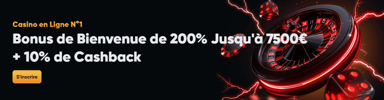 Bonus de bienvenue Instant Casino