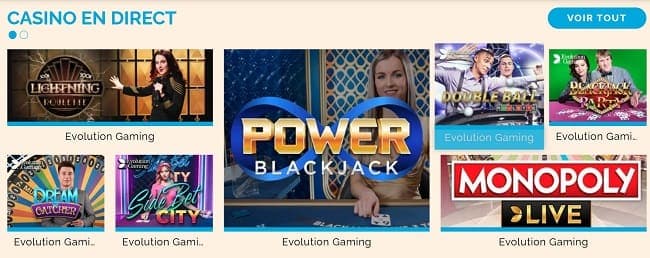 jeux live arlequin casino