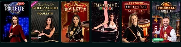 jeux live casino