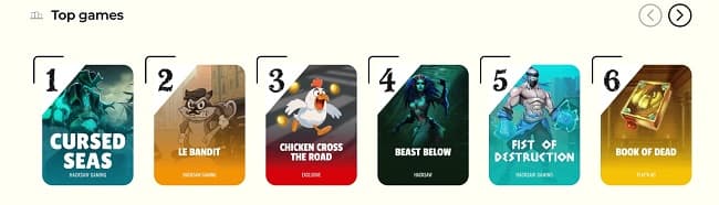 top game captain slots