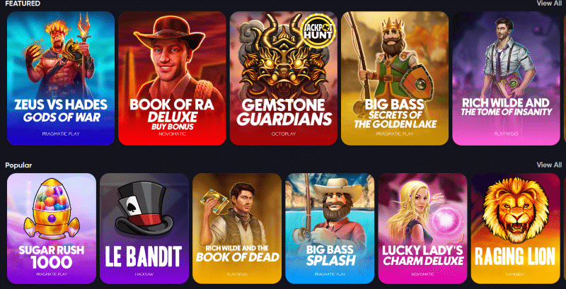 Jeux Instant Casino