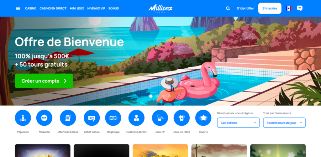 Inscription MillionZ