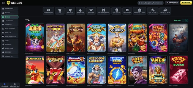 kinbet bonus casino