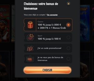 bonus inscription